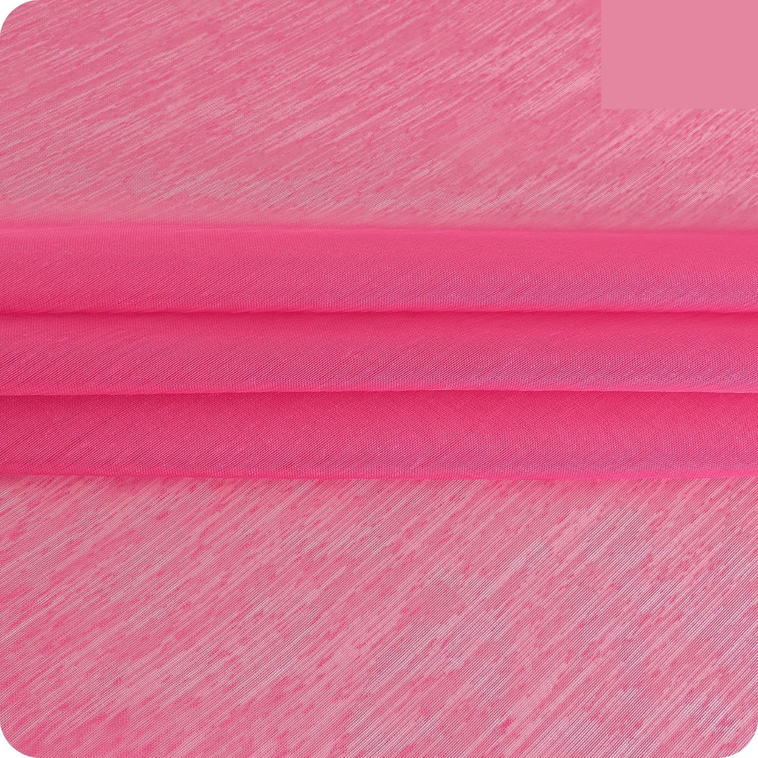 Cortina translúcida salón y dormitorio LUXURY PINK