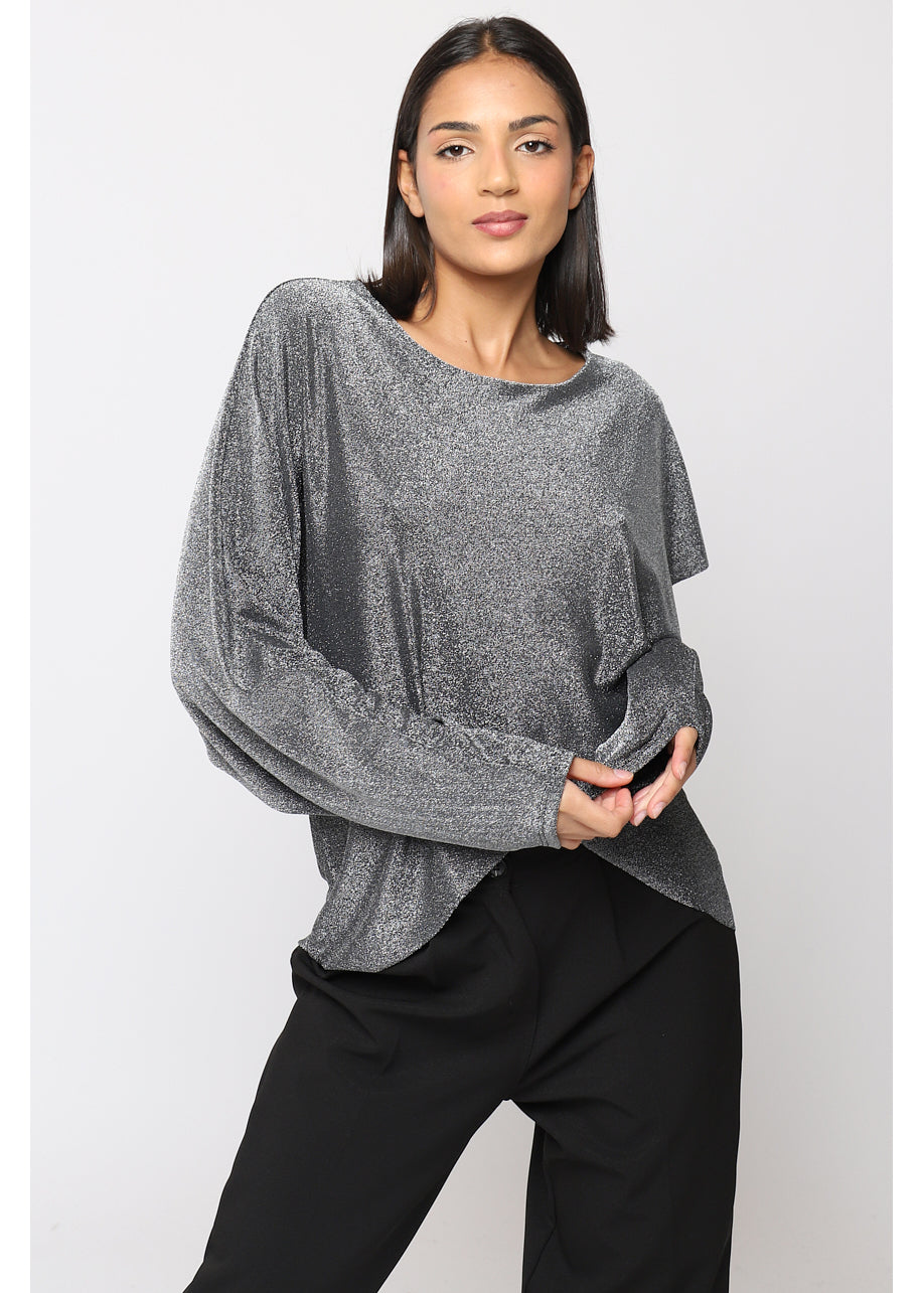 Camiseta de antelina BAT ™ Plata