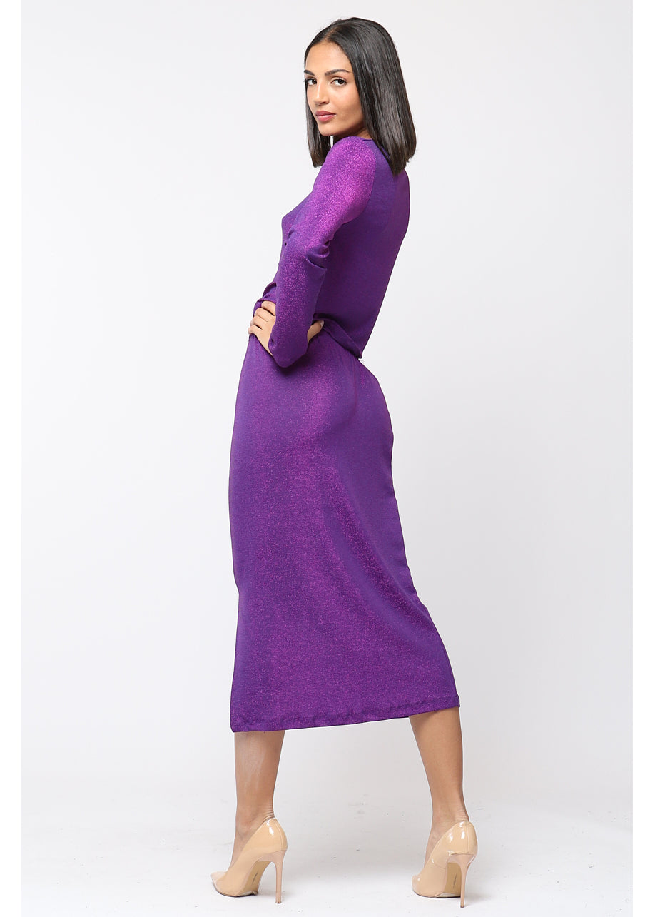 Falda BRILLO COLOUR™ Morado