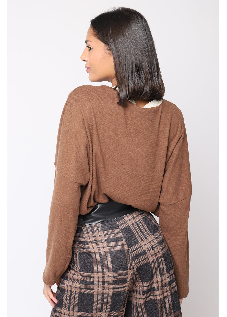 Jersey PICO™ Marrón oscuro