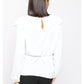 Blusa CORSAIR FRILLS ™ Blanca