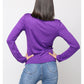 Camiseta de cuello vuelto NY ™ Morado