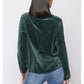 Camiseta de antelina MIND ™ verde