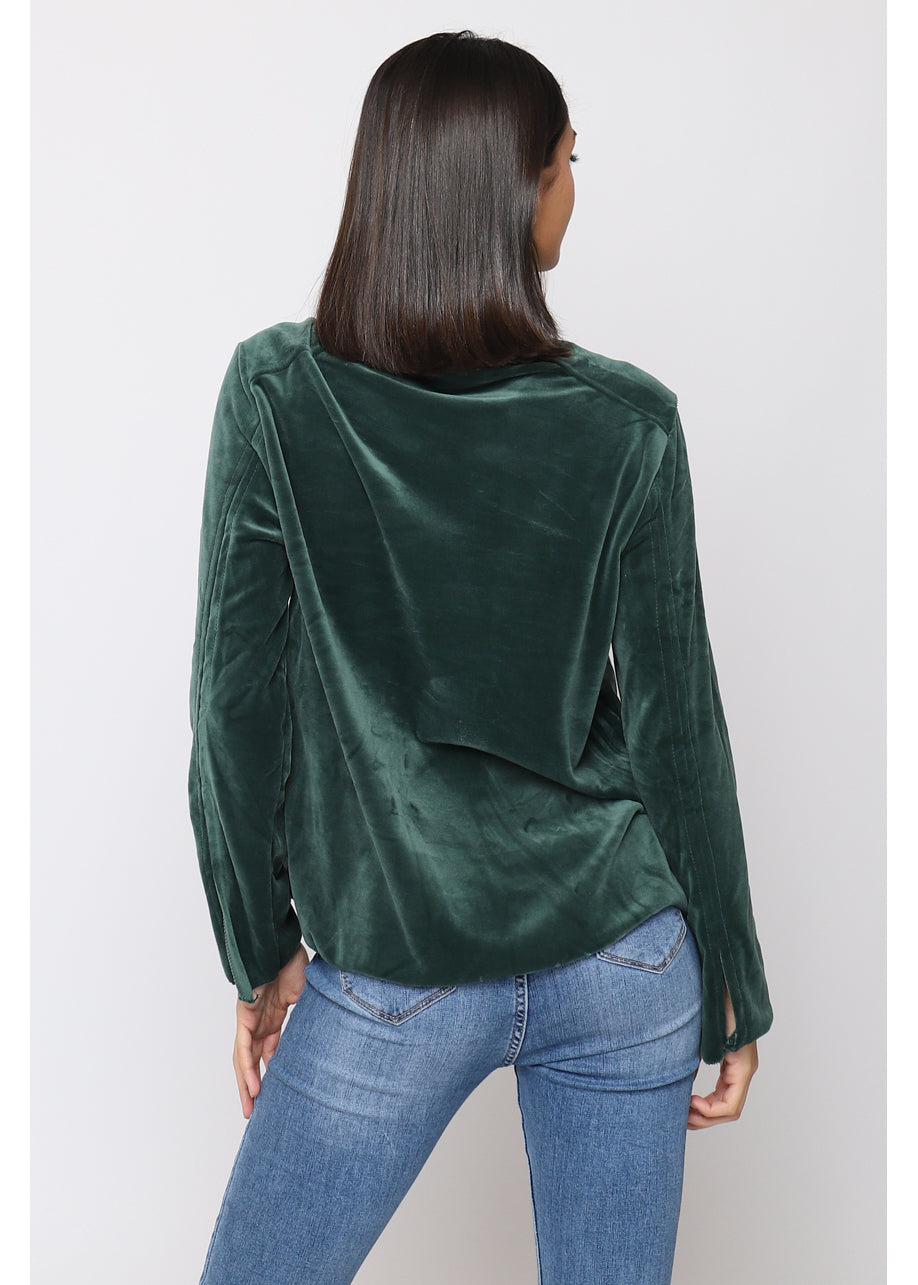 Camiseta de antelina MIND ™ verde