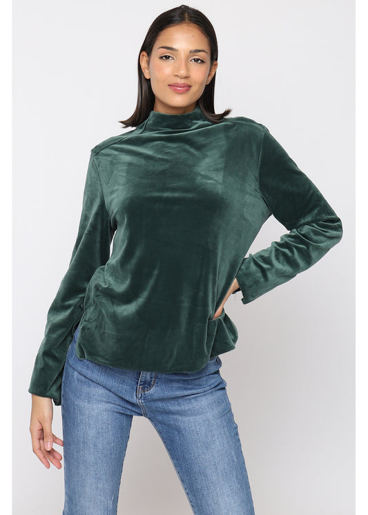 Camiseta de antelina MIND ™ verde