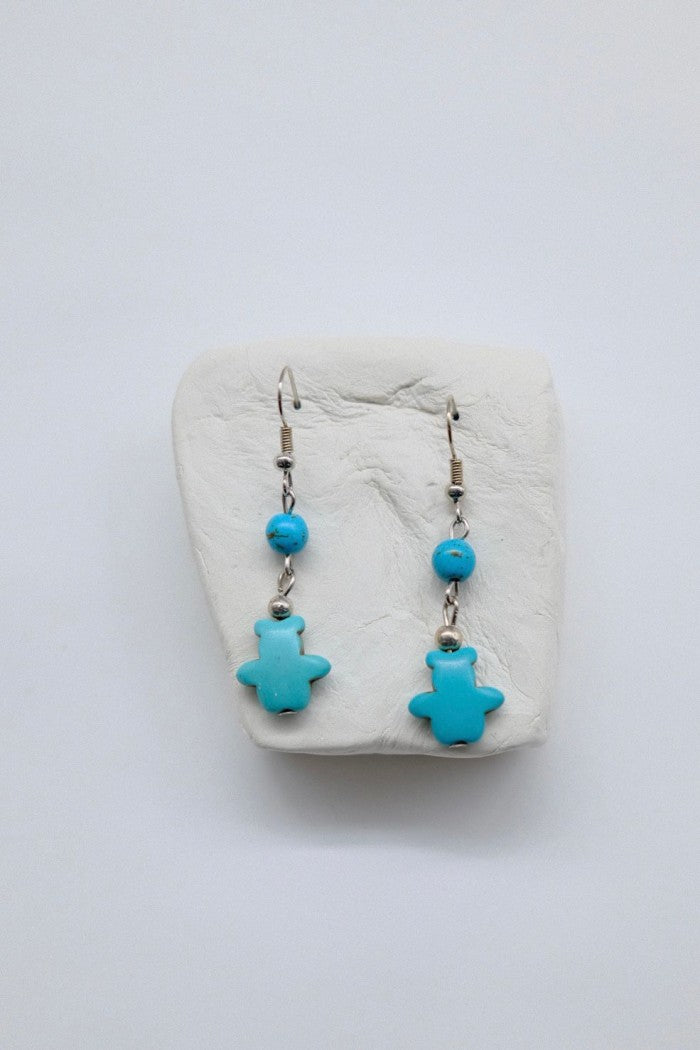 PENDIENTES OSO PIEDRA