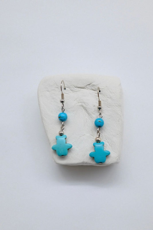 PENDIENTES OSO PIEDRA