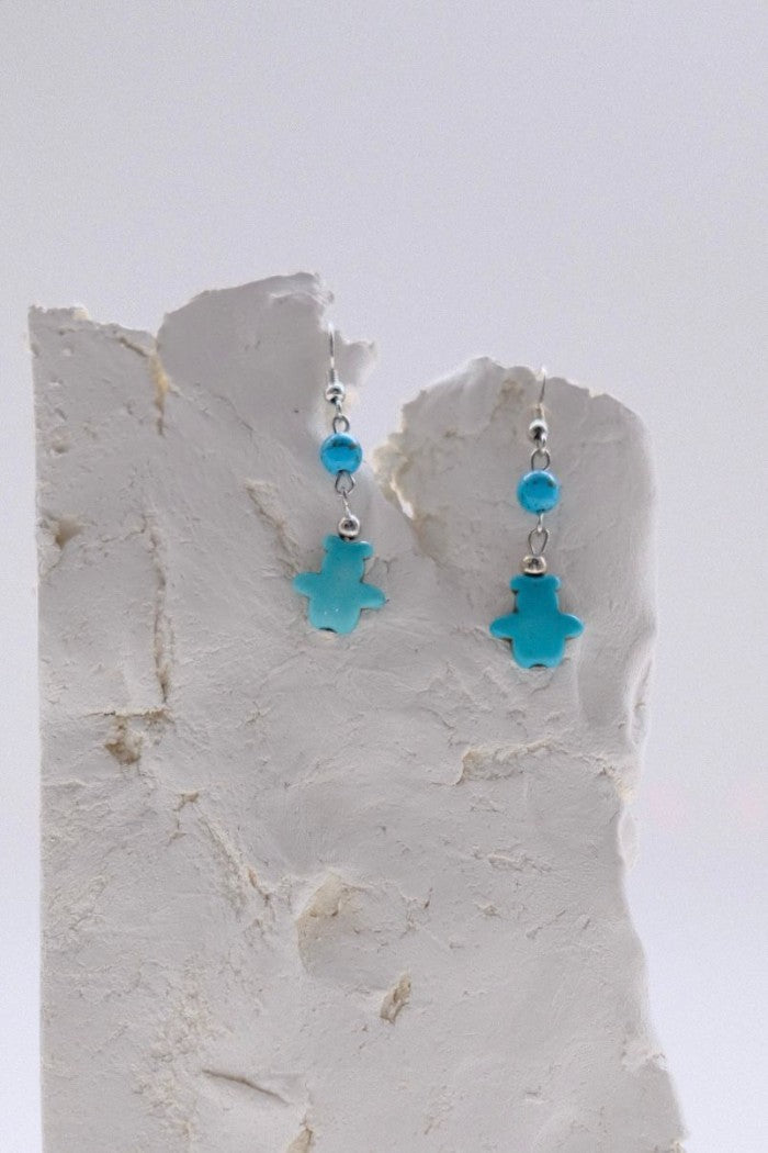 PENDIENTES OSO PIEDRA
