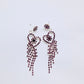 PENDIENTES CORAZÓN CRISTALINO