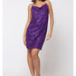 Vestido SIMONE COLOURS ™ Morado