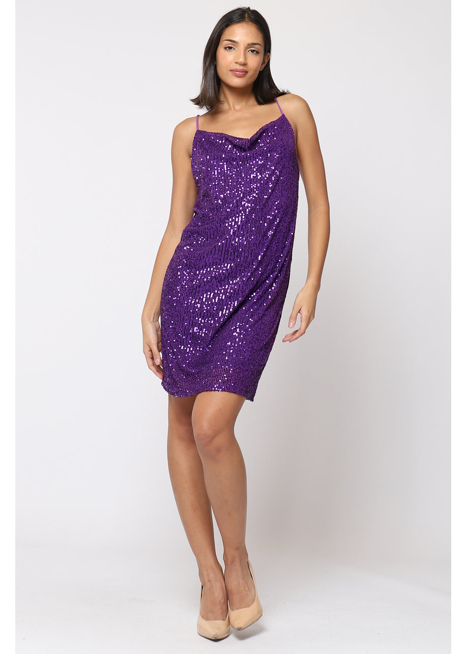 Vestido SIMONE COLOURS ™ Morado