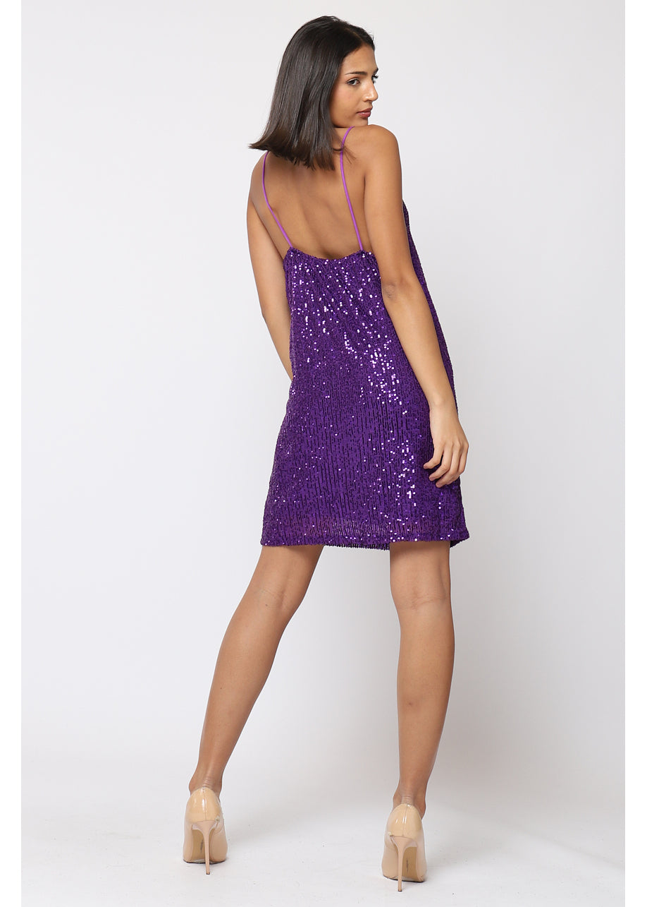 Vestido SIMONE COLOURS ™ Morado