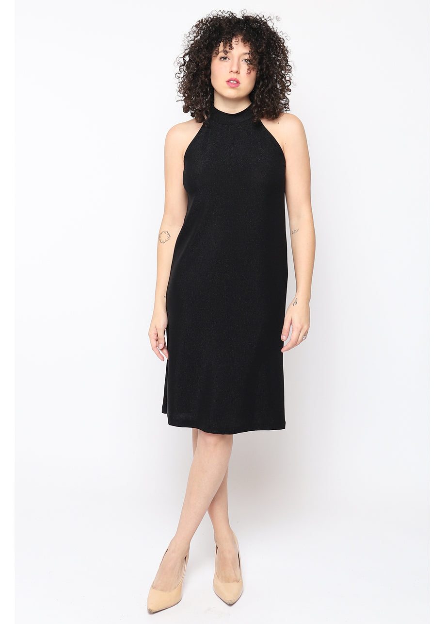 Vestido con brillo AFRODITA ™ Negro