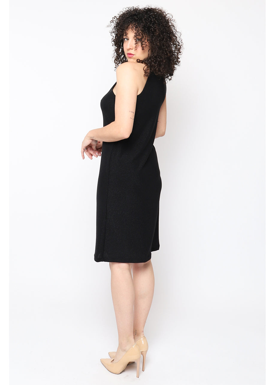 Vestido con brillo AFRODITA ™ Negro