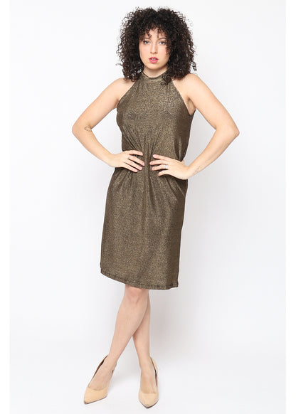 Vestido con brillo AFRODITA ™ Oro